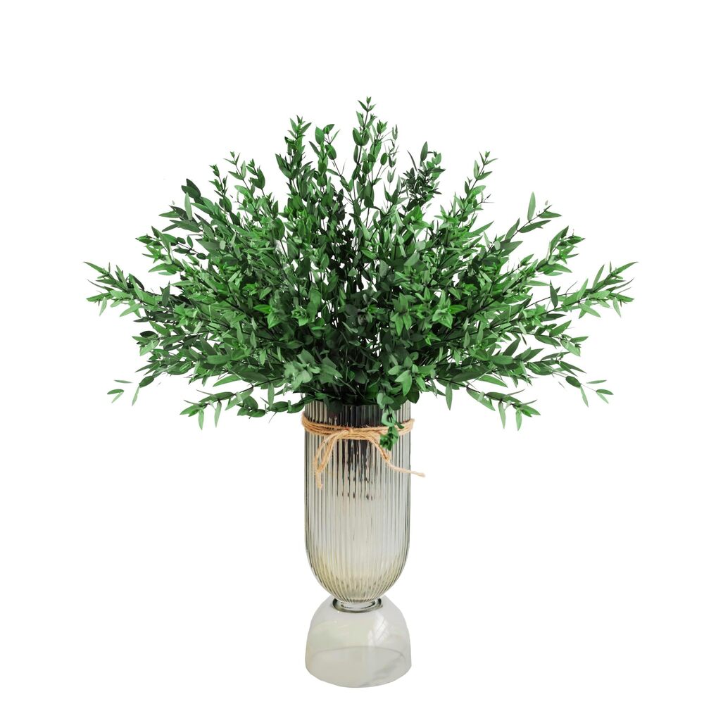 1560 50pcs Dried Eucalyptus Leaves Dried River Oats, Dried Chasmanthium - Picture 3 of 9